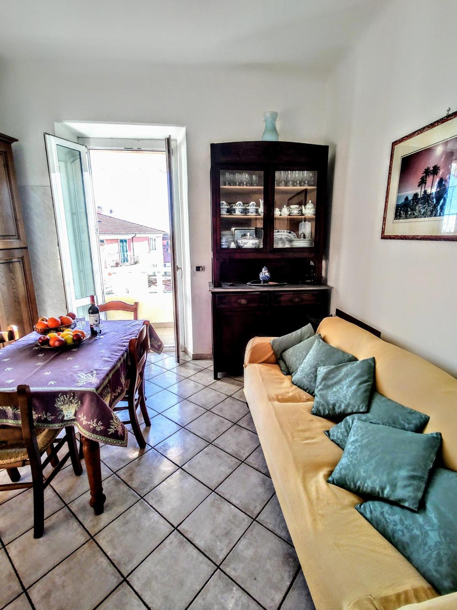 -La Terrazza Nel Vigneto- Golfo Dei Poeti Lägenhet Tellaro Exteriör bild